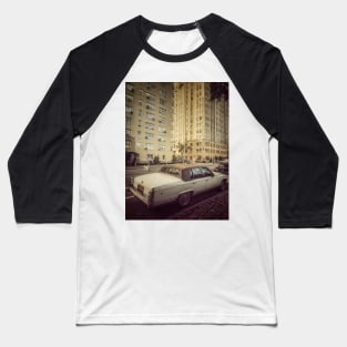 Cadillac in Manhattan, New York City Baseball T-Shirt